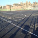 Creating a play area for children, at Barlett Park.